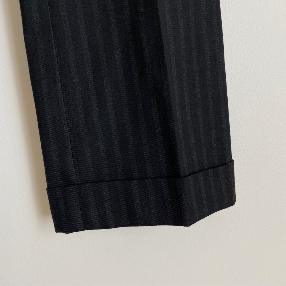 Anthropologie | Cartonnier Black Pinstripe Trouser - Picture 8 of 12